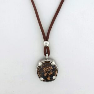 Sterling Silver 925‰ Pendant with Roman Bronze Coin
