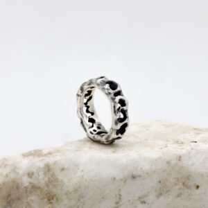 “Mars” Collection – Silver Band Ring